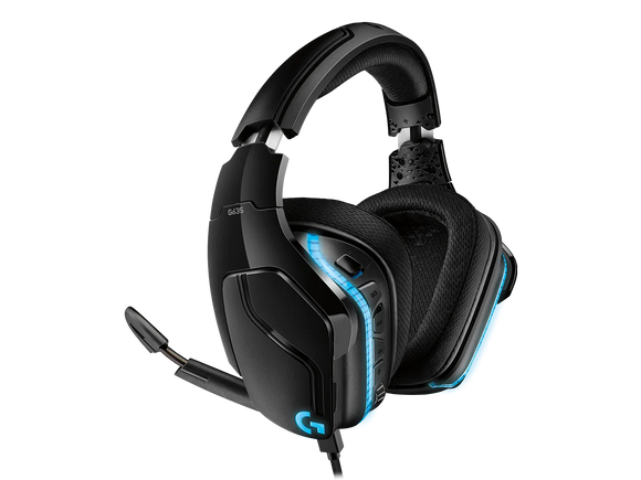 Logitech G635 7.1 Surround Sound LIGHTSYNC Gaming Headset