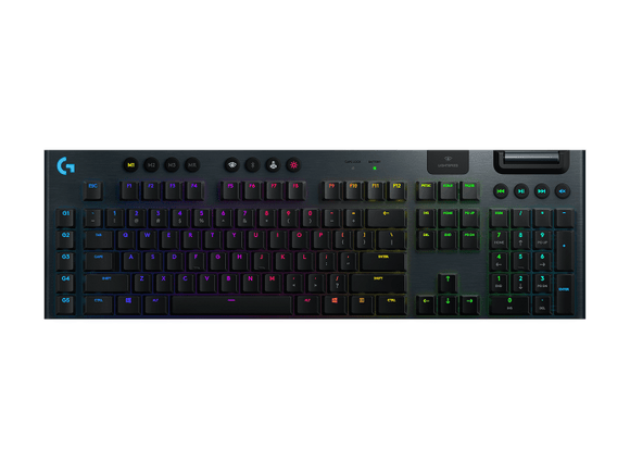 Logitech G915 LIGHTSPEED Wireless RGB Mechanical Gaming Keyboard (Tactile)