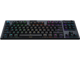 Logitech G915 TKL Tenkeyless Wireless RGB Mechanical Gaming Keyboard (Carbon Clicky)