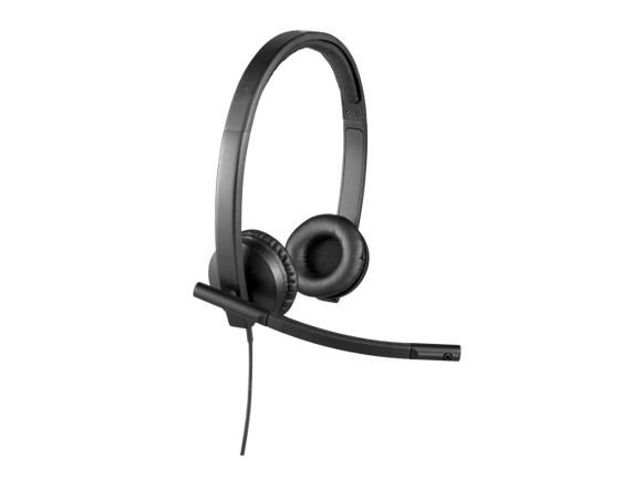 Logitech H570E USB Stereo Headset ( Stereo Version)