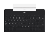 Logitech KEYS-TO-GO Ultra-light, Ultra-Portable Bluetooth Keyboard for iPhone, iPad, Apple TV and Mac (Black)