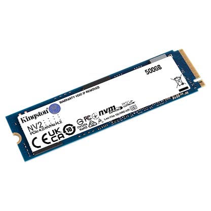 Kingston 500GB NV2 PCIe 4.0 NVMe M.2 2280 SSD