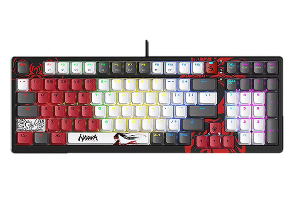 Bloody S98 Naraka Hot-Swappable RGB Mechanical Gaming Keyboard (BLMS Red Plus Switch)