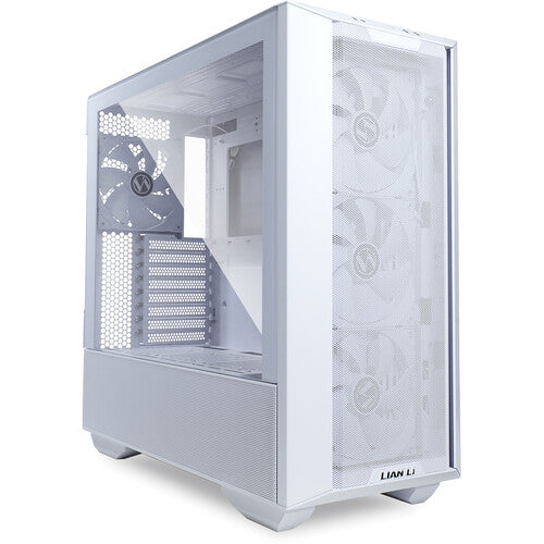 Lian Li LANCOOL III Mid-Tower Modular PC Case - Fully Mesh Design (White)