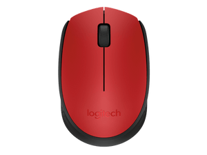 Logitech M171 Wireless Mouse Red/Black