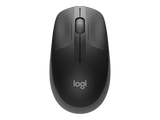 Logitech M190 Wireless Mouse Full Size (Mid Grey)