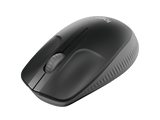 Logitech M190 Wireless Mouse Full Size (Mid Grey)