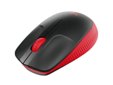 Logitech M190 Wireless Mouse Full Size (Red)