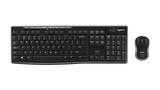 Logitech MK270R Wireless Keyboard and Mouse Combo (Black)