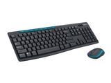 Logitech MK275 Wireless Keyboard and Mouse Combo (Grey)