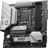 MSI B760M PROJECT ZERO Intel LGA1700 DDR5 WIFI6E Motherboard