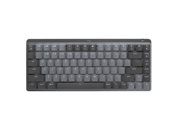 Logitech MX MECHANICAL Mini Wireless Illuminated Keyboard (Graphite US International - Clicky)