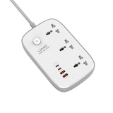 LDNIO SC3416 3 AC Outlets 4 USB Power Strip