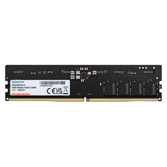 ADATA 16GB DDR5 5600 U-DIMM Desktop Memory Module RAM