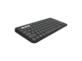 Logitech PEBBLE KEYS 2 K380S Multi-Device Bluetooth Wireless Keyboard (Tonal Graphite)