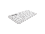 Logitech PEBBLE KEYS 2 K380S Multi-Device Bluetooth Keyboard (Tonal White)