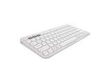 Logitech PEBBLE KEYS 2 K380S Multi-Device Bluetooth Wireless Keyboard (Tonal White)