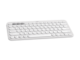 Logitech PEBBLE KEYS 2 K380S Multi-Device Bluetooth Keyboard (Tonal White)