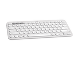 Logitech PEBBLE KEYS 2 K380S Multi-Device Bluetooth Wireless Keyboard (Tonal White)