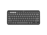 Logitech PEBBLE KEYS 2 K380S Multi-Device Bluetooth Wireless Keyboard (Tonal Graphite)