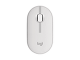 Logitech PEBBLE MOUSE 2 M350S Slim Bluetooth Mouse (Tonal White)