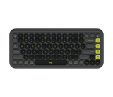 Logitech POP Icon Keys Wireless Keyboard - Graphite and Green