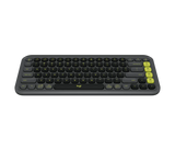 Logitech POP Icon Keys Wireless Keyboard - Graphite and Green