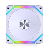 Lian Li UNI FAN SL120 V2 RGB Revolutionized Daisy-Chain ARGB Case Fan with Controller (White x 3)