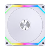 Lian Li UNI FAN SL120 V2 RGB Revolutionized Daisy-Chain ARGB Case Fan with Controller (White x 3)