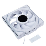 Lian Li 120mm UNI FAN SL Wireless LCD ARGB Triple Pack - WHITE