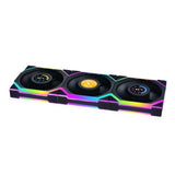 Lian Li 120mm UNI FAN SL Wireless LCD ARGB Triple Pack - BLACK