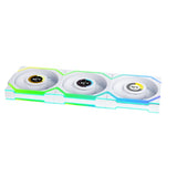 Lian Li 120mm UNI FAN SL Wireless LCD ARGB Triple Pack - WHITE