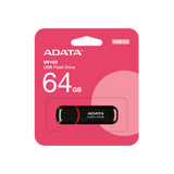 ADATA UV150 Unidad 64GB USB Flash Drive (Black)