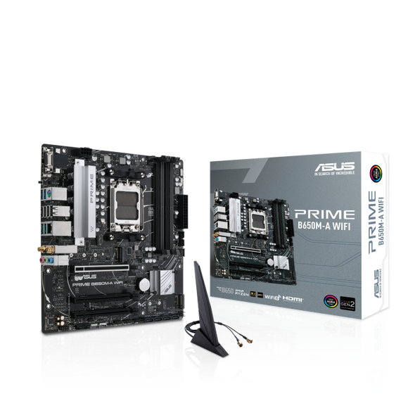 Asus PRIME B650M-A WIFI AMD B650 Micro-ATX DDR5 Motherboard