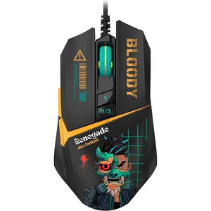 Bloody W63 Max Renegade RGB Gaming Mouse (Midnight)