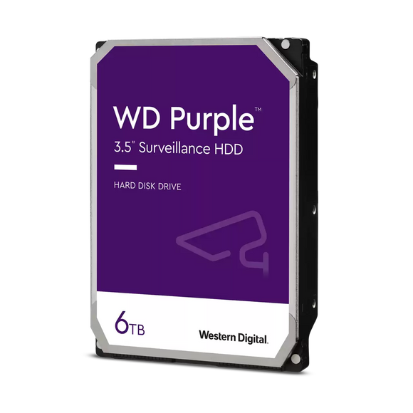 WD Purple 6TB Intellipower SATA 6Gb/s Surveillance Hard Disk Drive