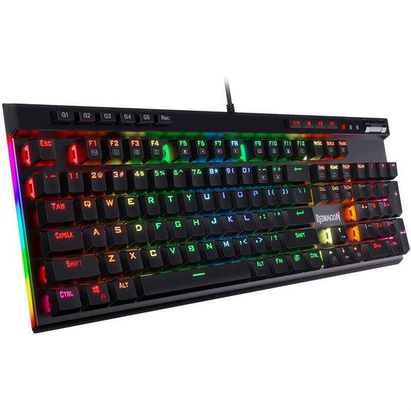Redragon K580 VATA RGB LED Backlit Mechanical Gaming Keyboard 104 Keys