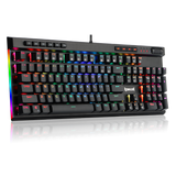 Redragon K580 VATA RGB LED Backlit Mechanical Gaming Keyboard 104 Keys