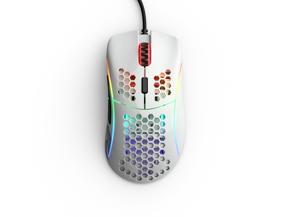 Glorious Model D Gaming Mouse (Glossy White)