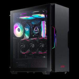 XPG STARKER Mid-Tower Chassis - BLACK