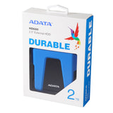 ADATA HD680 External Hard Drive - 2TB BLUE