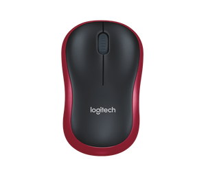 Logitech WIRELESS MOUSE M185 - RED